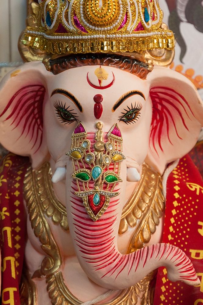 Thailand-Chonburi Province-Khao Sam Muk Shrine Statue of the elephant god-Ganesha